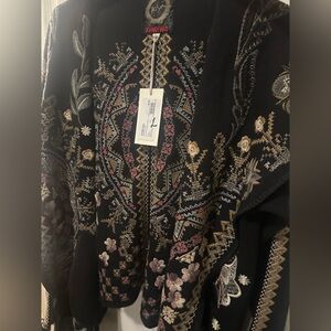 BNWT Embroidered cardigan